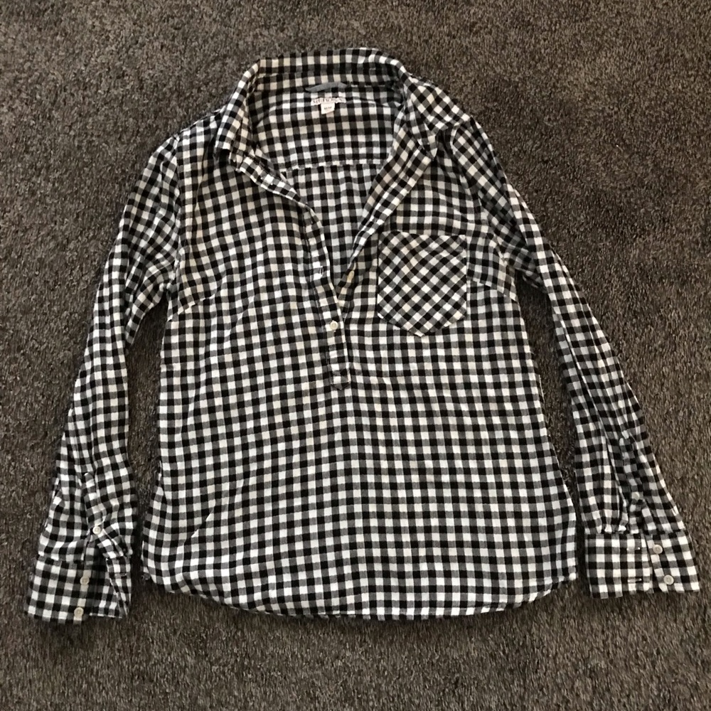 Merona Checkerboard “flannel” Shirt